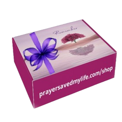 REMEMBER PRAYER BOX- PRAYER SAVED MY LIFE SERIES BY BRIDGETTE BASTIEN